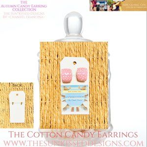 The Cotton Candy Earrings by The Sun*Kissed Designs By ~Chantél Francina~